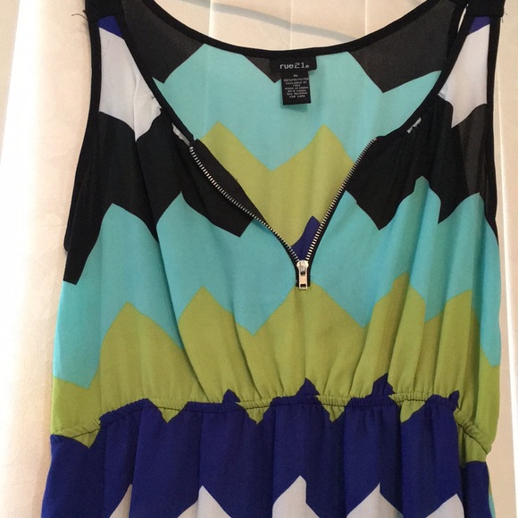 Spring Dress with Pattern - Picture 2 of 4